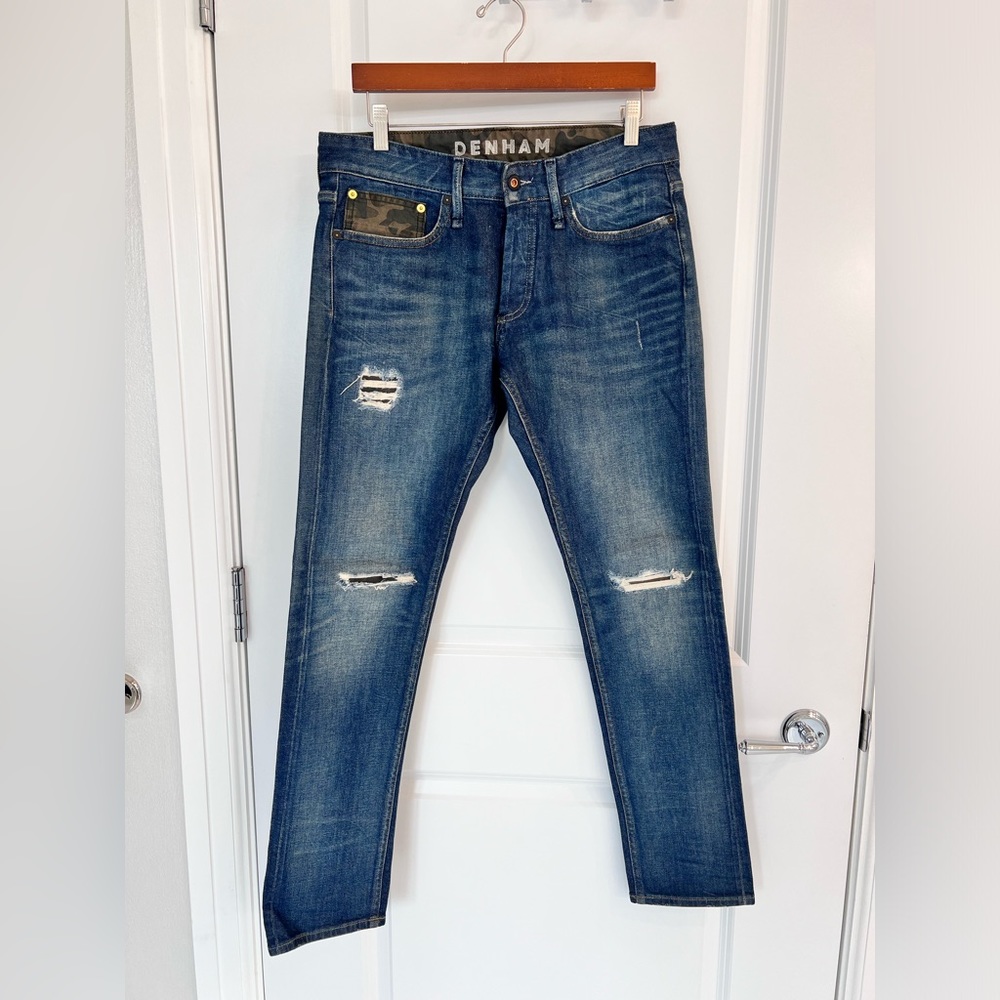 Denham men’s jeans, straight leg, W32, L32